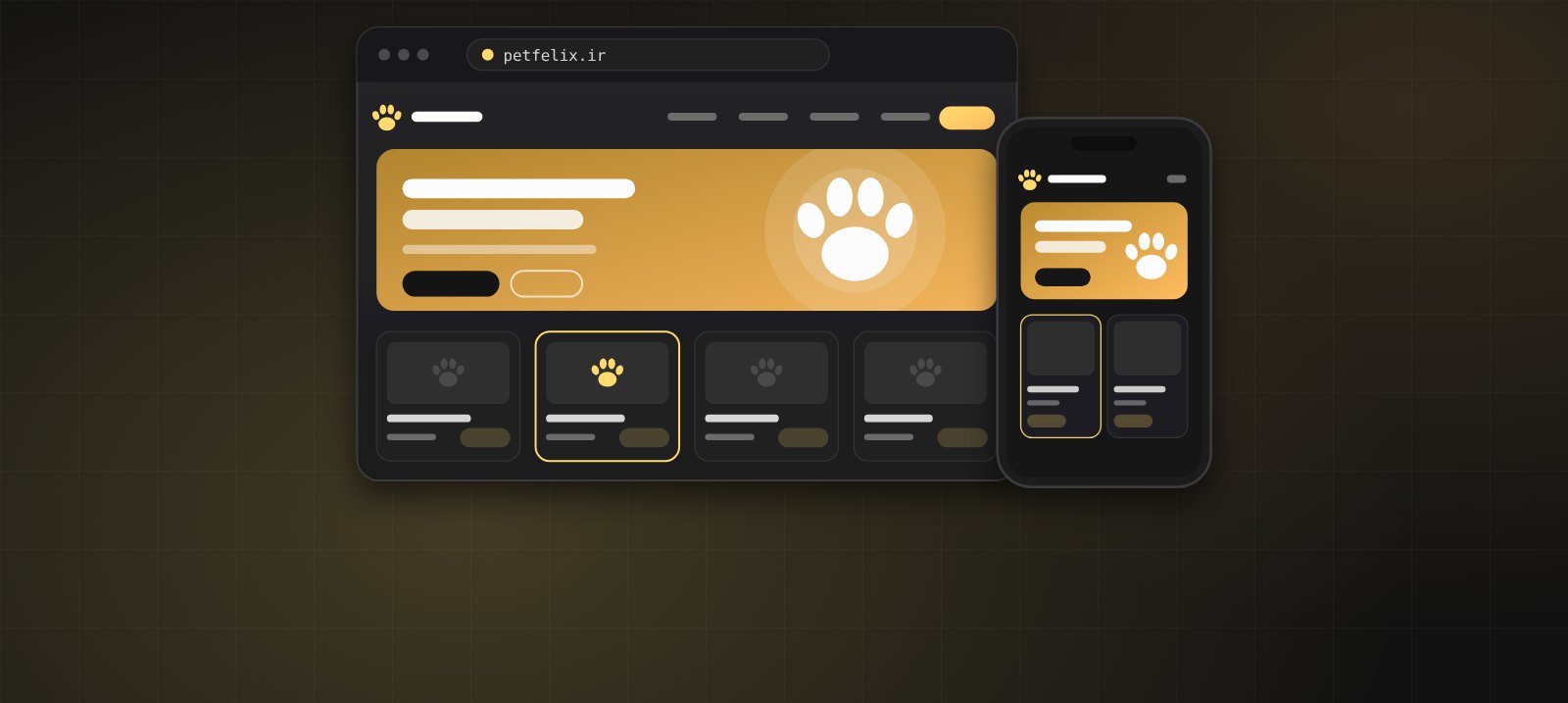 وب‌سایت petfelix.ir